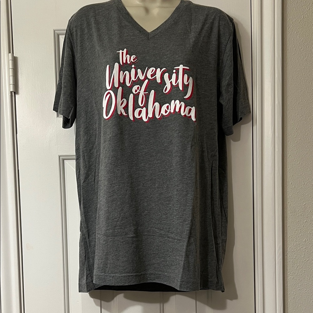 Comfort Colors Gray University of Oklahoma Tee